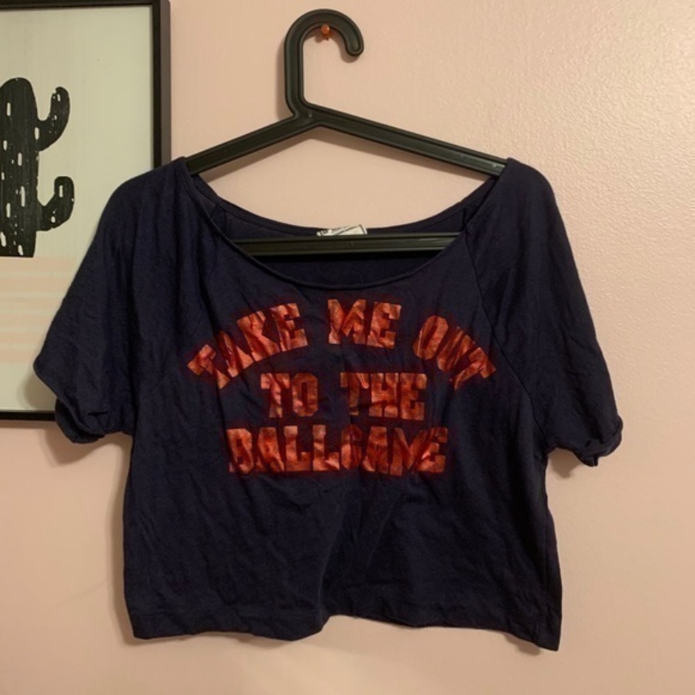 PINK | Cleveland Indians crop top